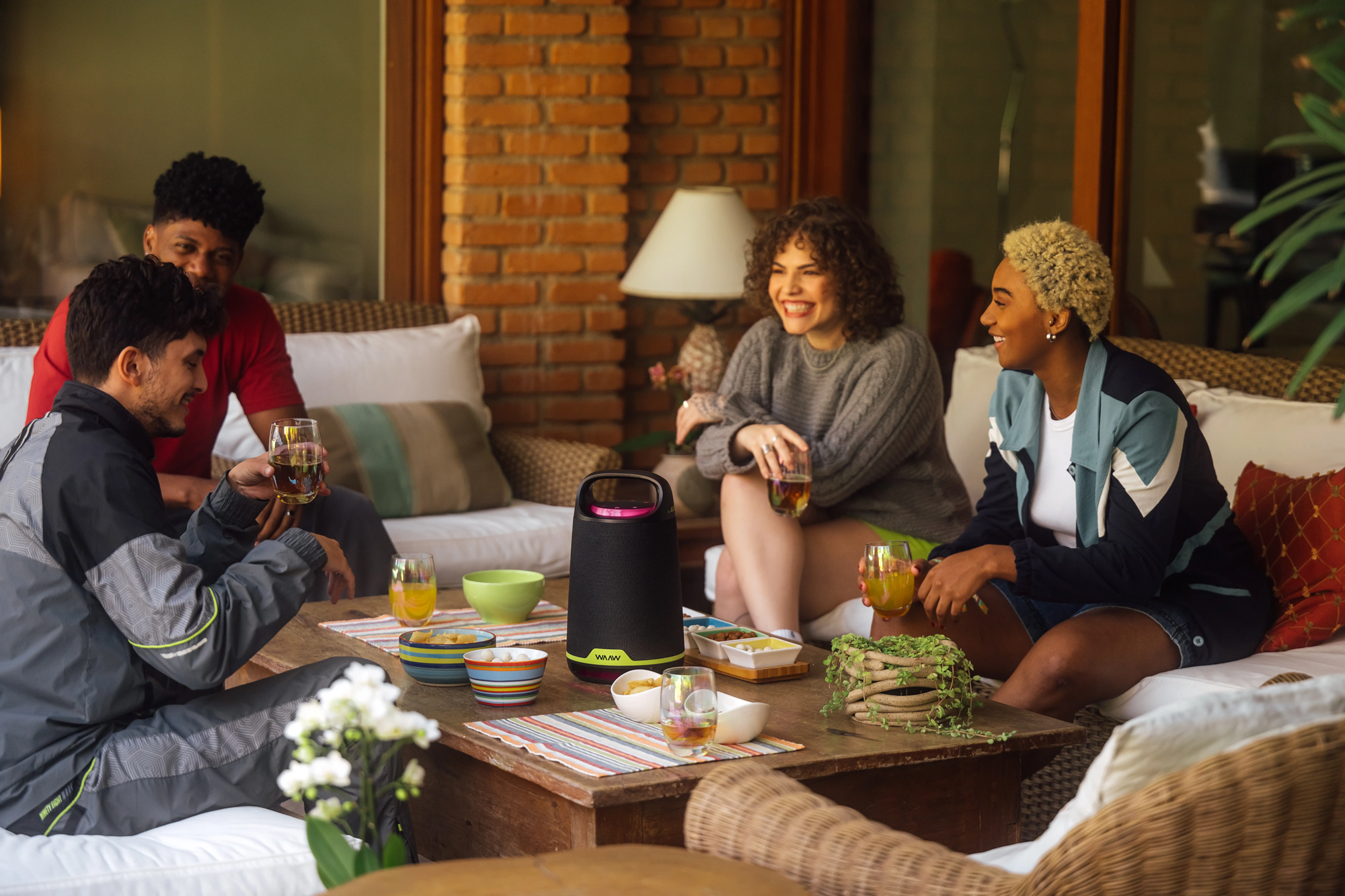 Caixa de Som Bluetooth Boombox WAAW Boom 200