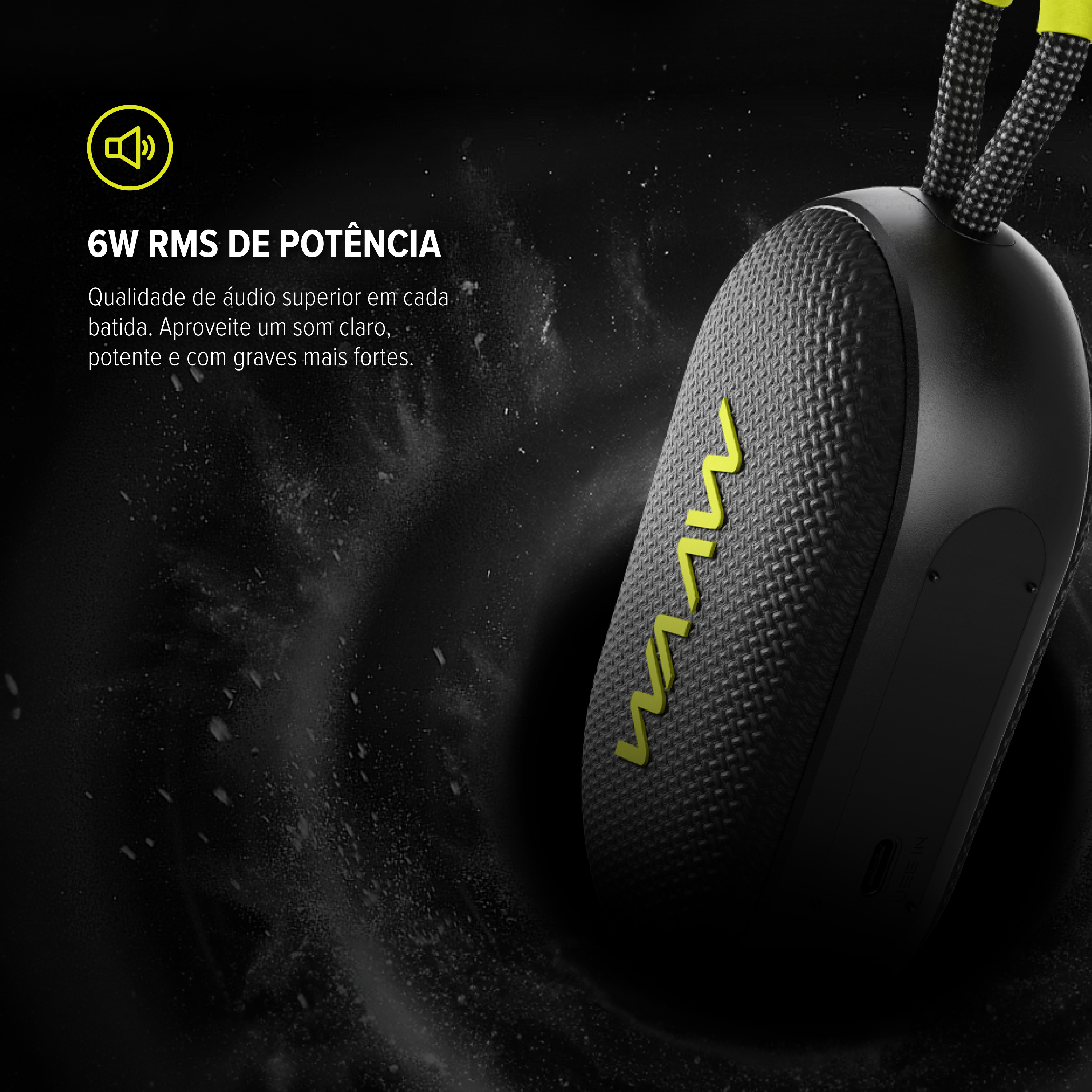 Caixa de Som Bluetooth WAAW ME 110