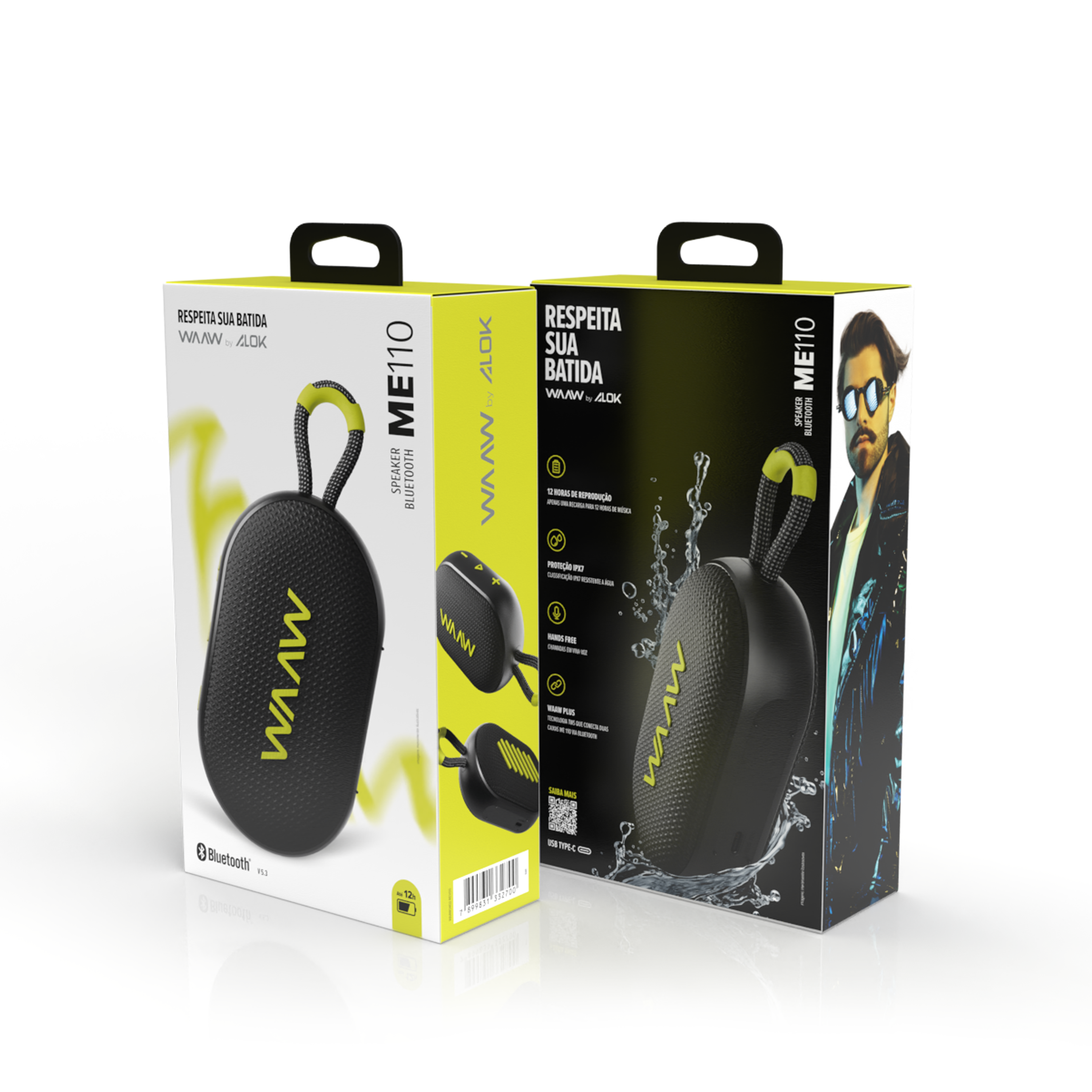 Caixa de Som Bluetooth WAAW ME 110