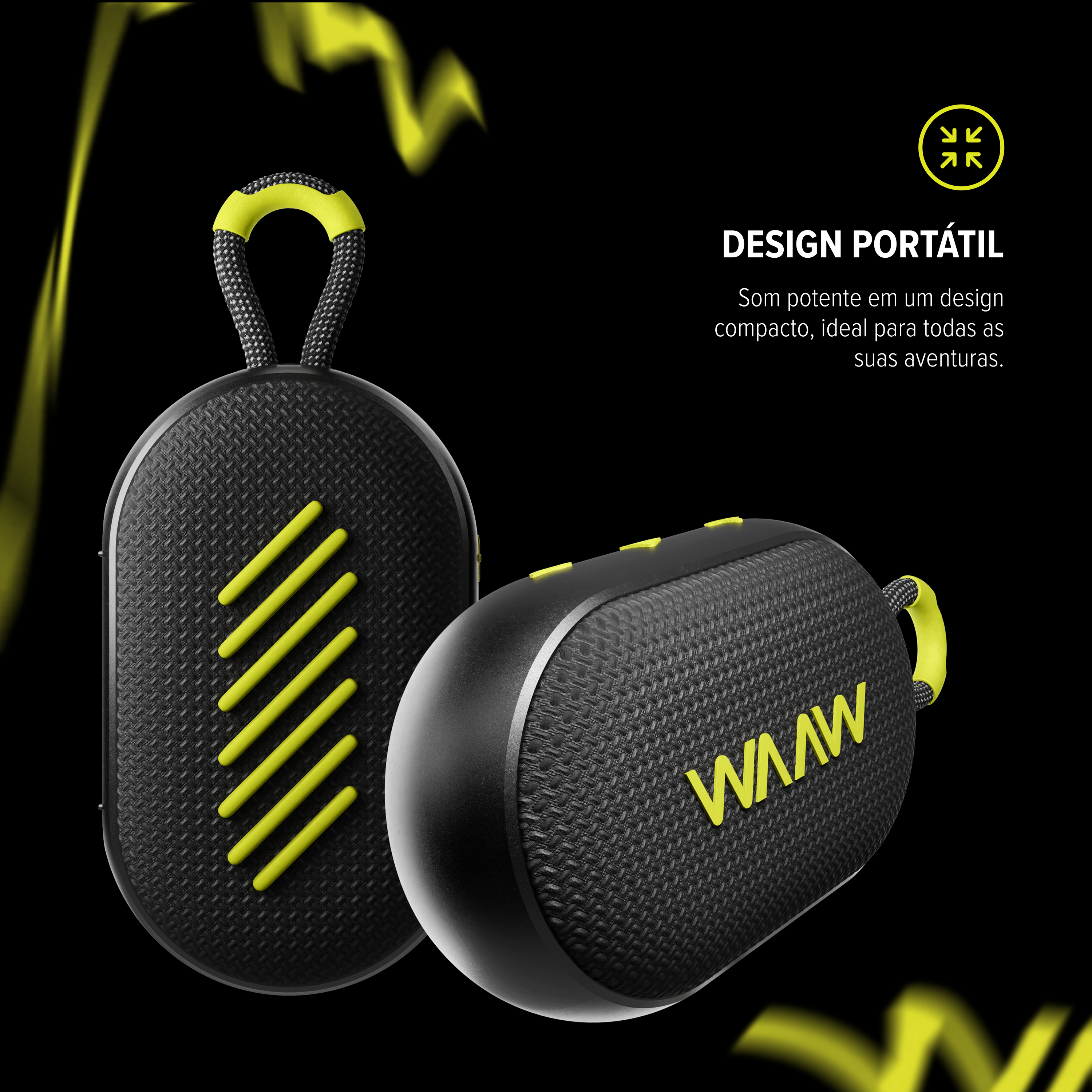 Caixa de Som Bluetooth WAAW ME 110