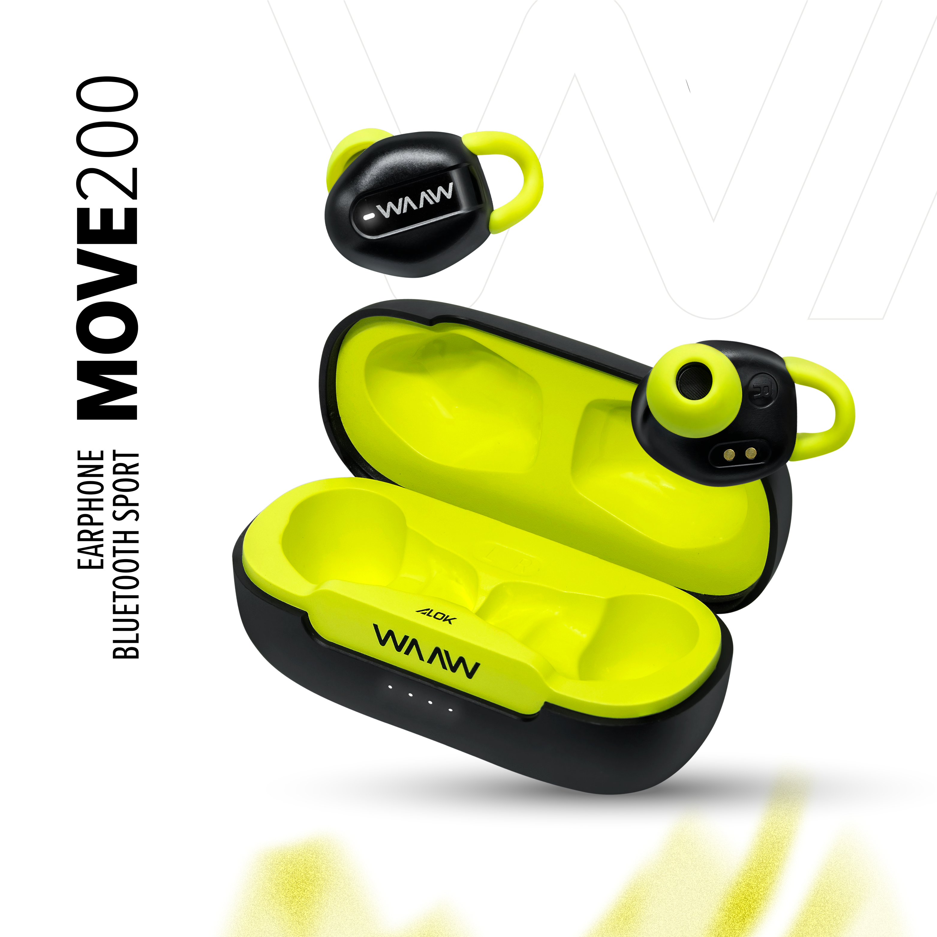 Fone de Ouvido Bluetooth Sport WAAW MOVE 200