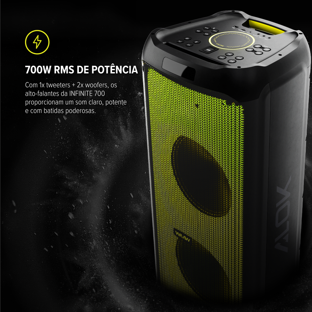 Caixa de Som Bluetooth Infinite 700