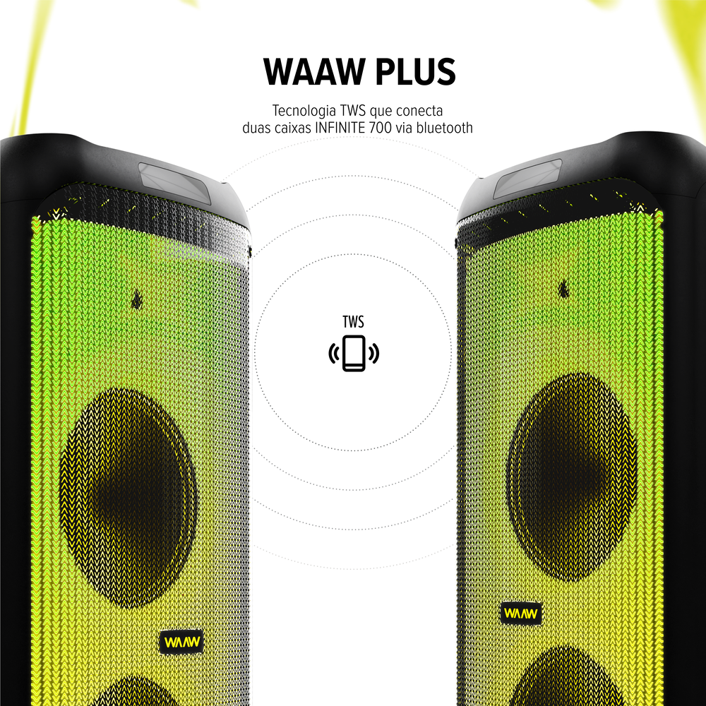 Caixa de Som Bluetooth Infinite 700