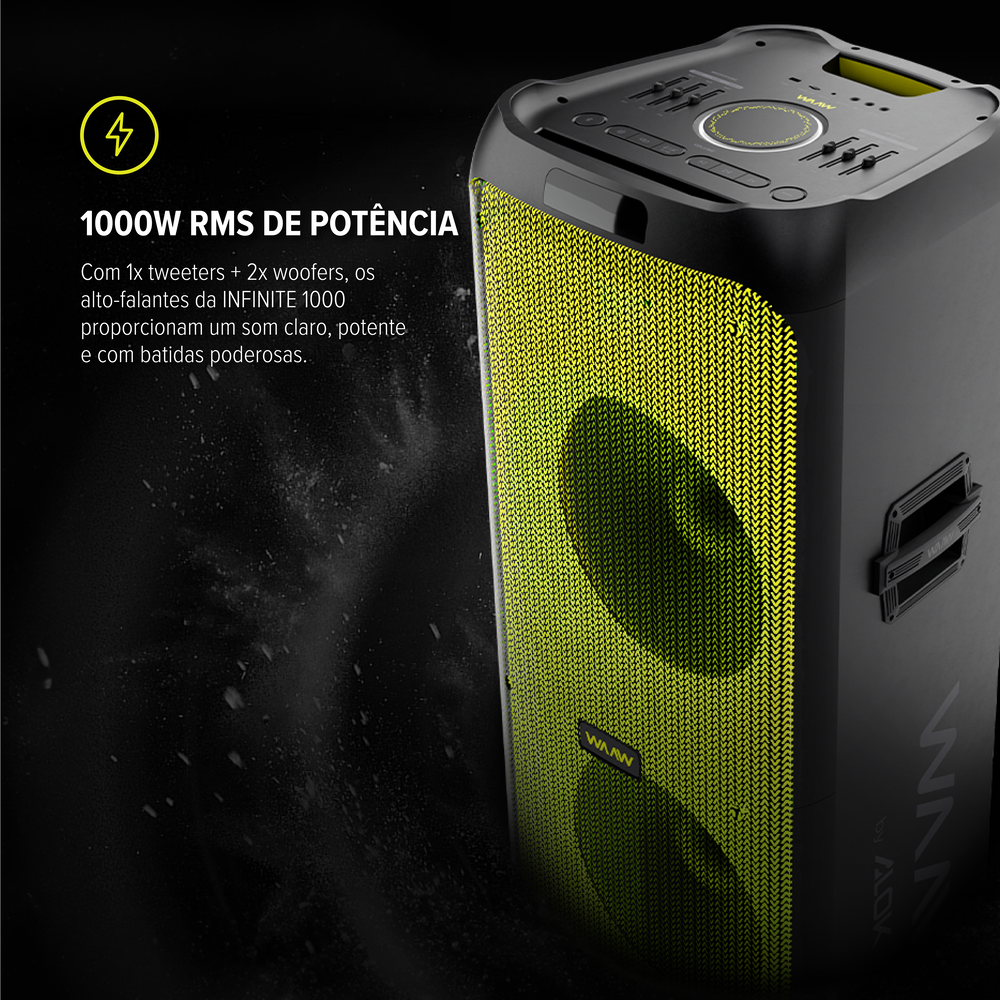 Caixa de Som Bluetooth Infinite 1000