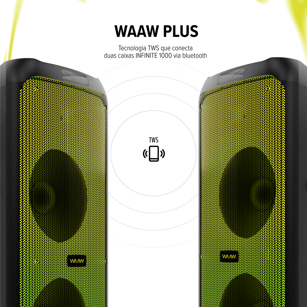 Caixa de Som Bluetooth Infinite 1000