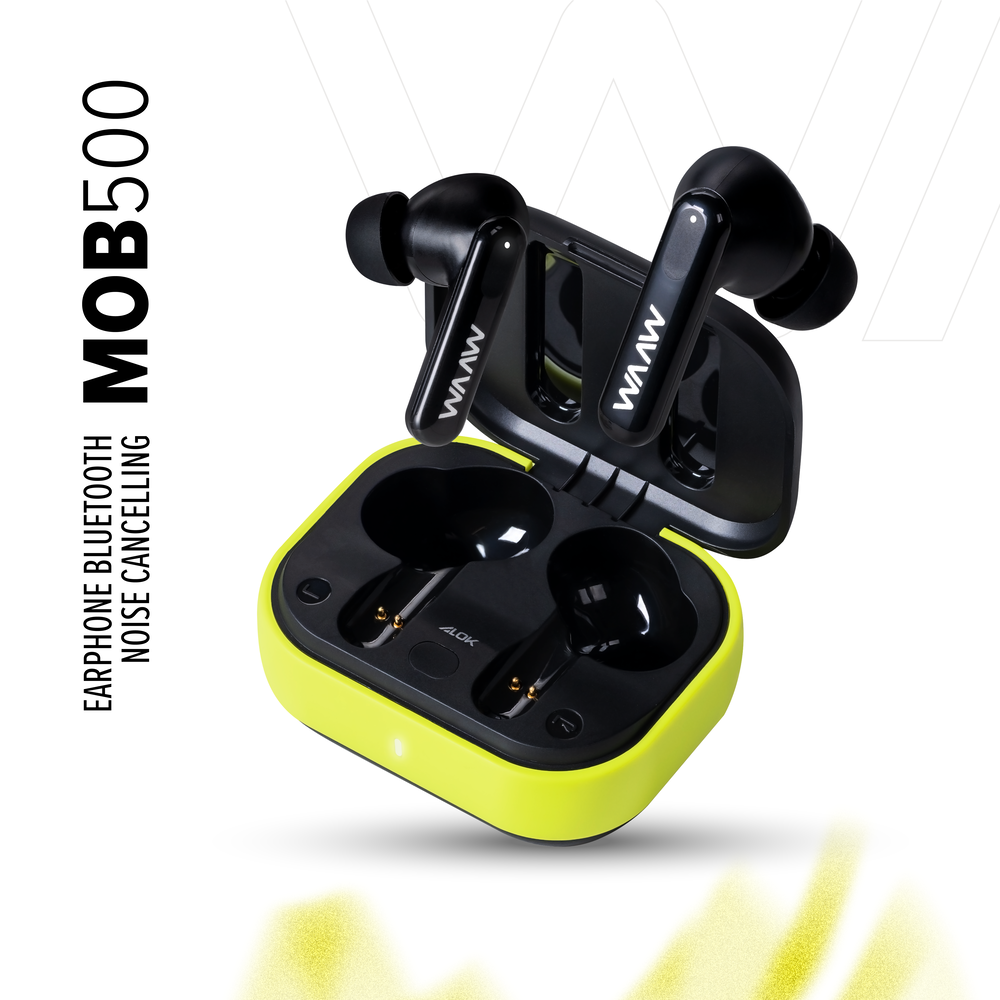 Fone de ouvido bluetooth WAAW MOB 500ANC