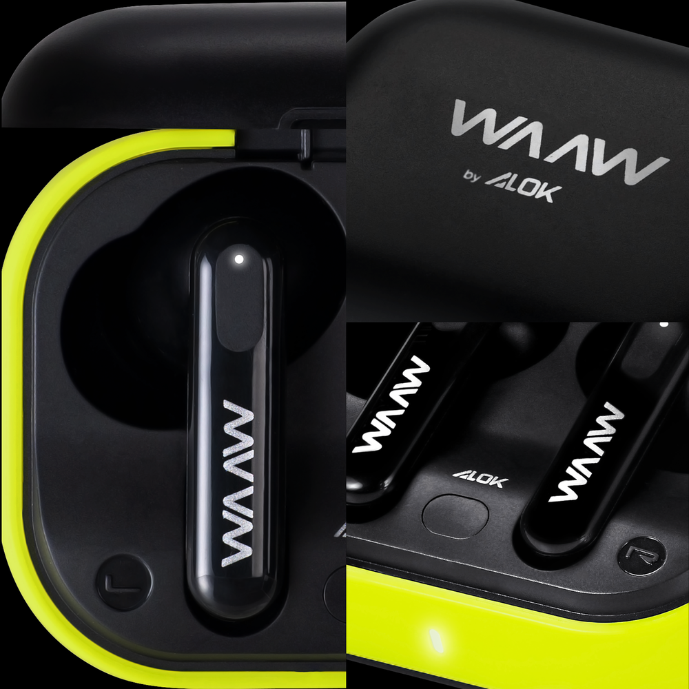 Fone de ouvido bluetooth WAAW MOB 500ANC