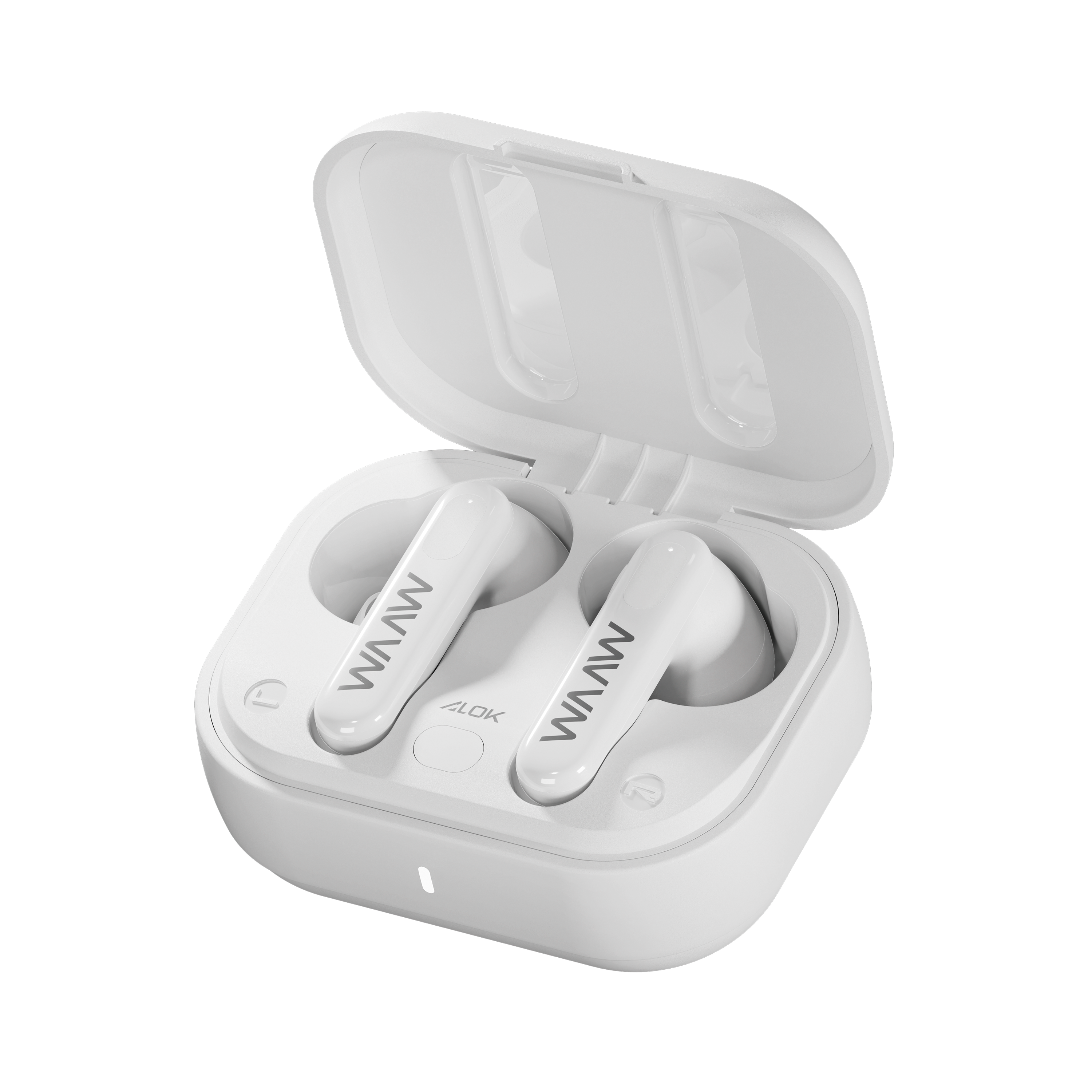Fone de Ouvido Bluetooth WAAW MOB 500 White ANC