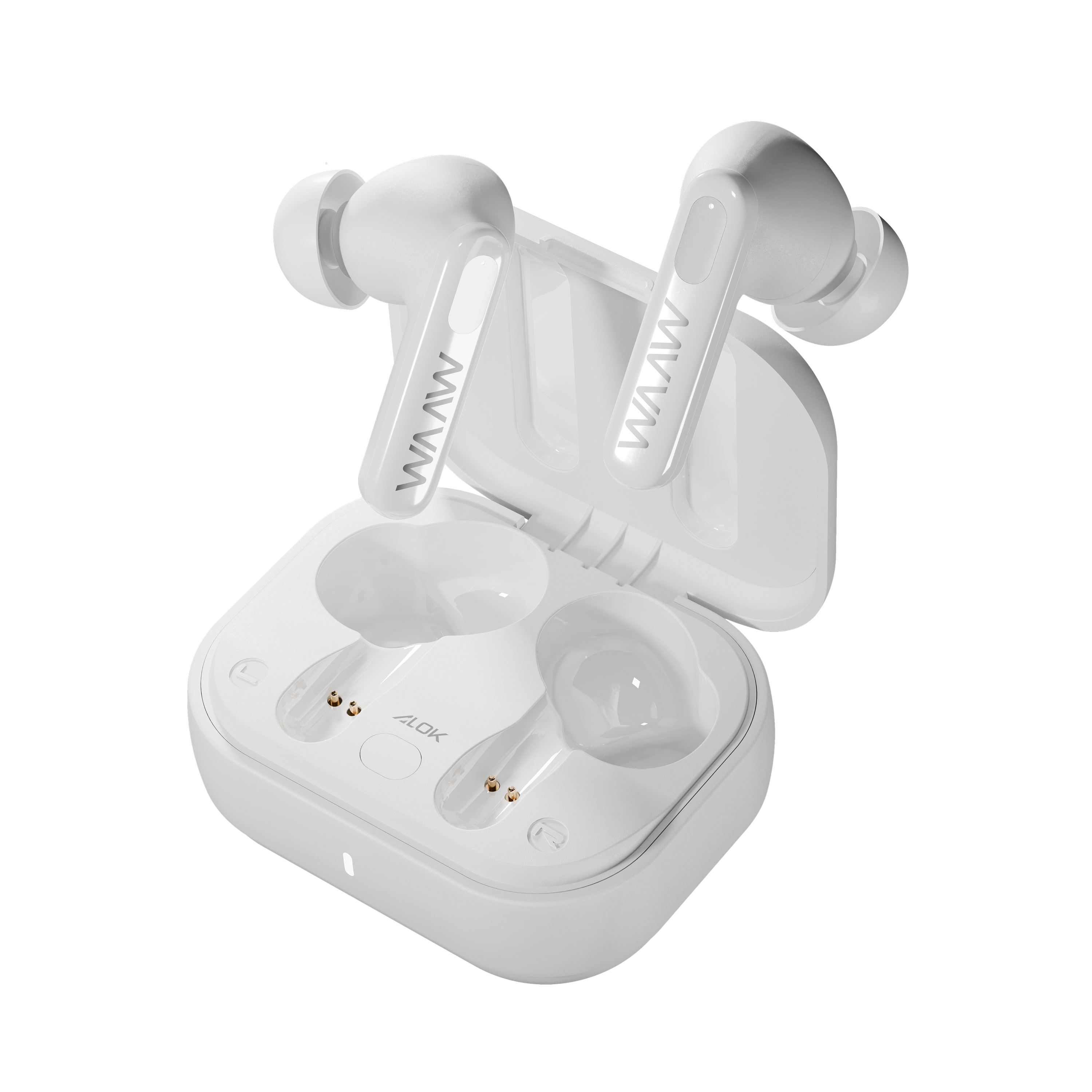 Fone de Ouvido Bluetooth WAAW MOB 500 White ANC