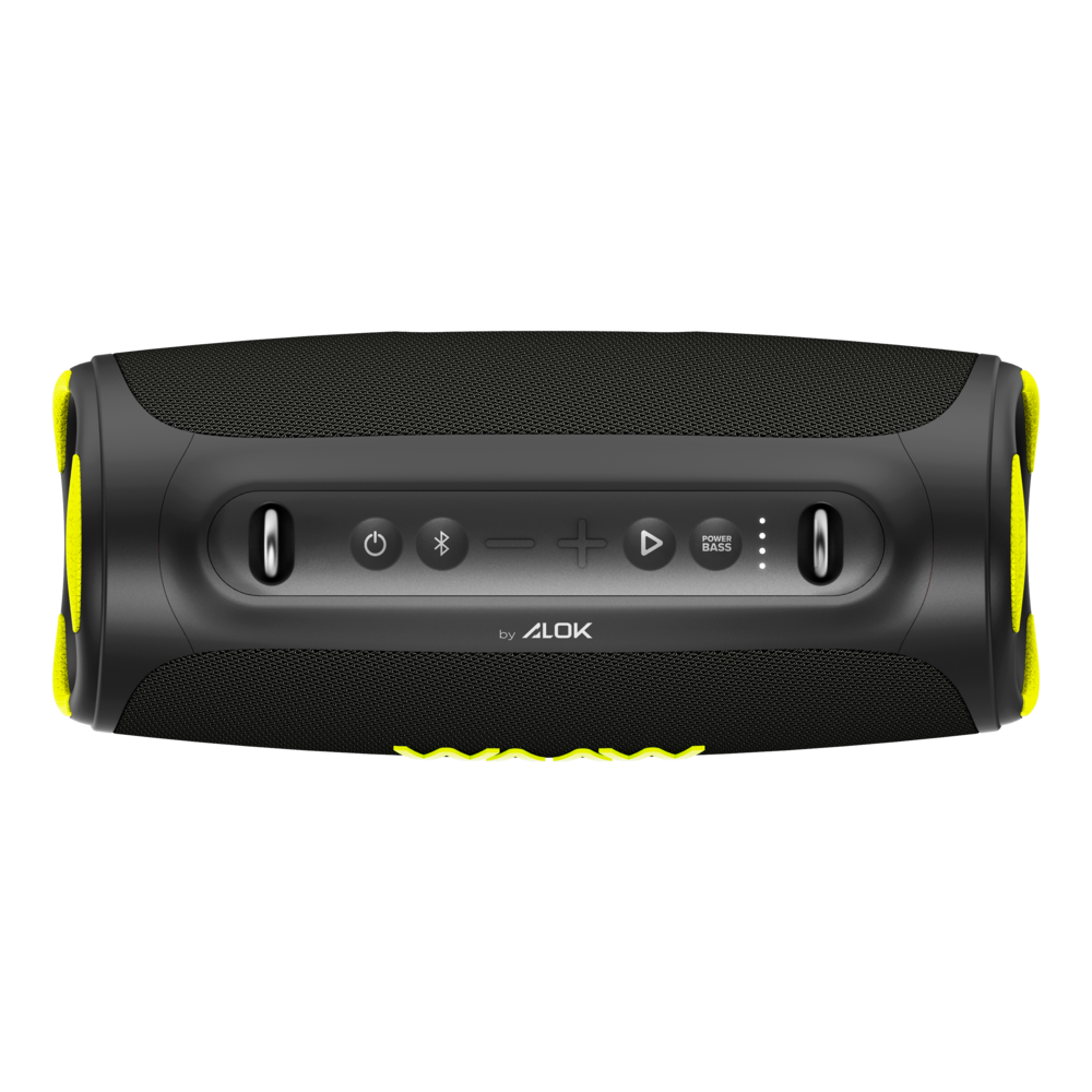 botões da Caixa de som Bluetooth BOOM 110 WAAW by Alok