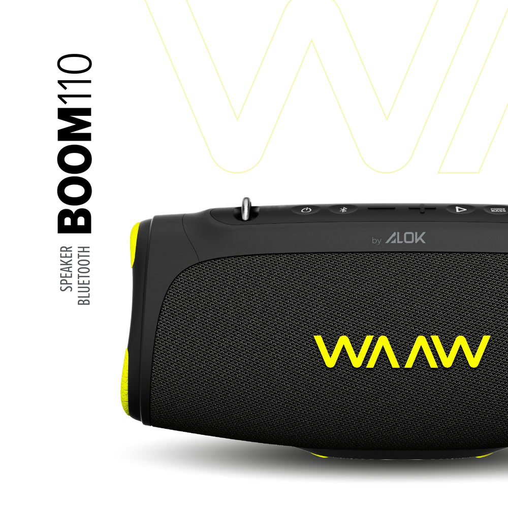 Speaker Bluetooth BOOM 110 WAAW by Alok