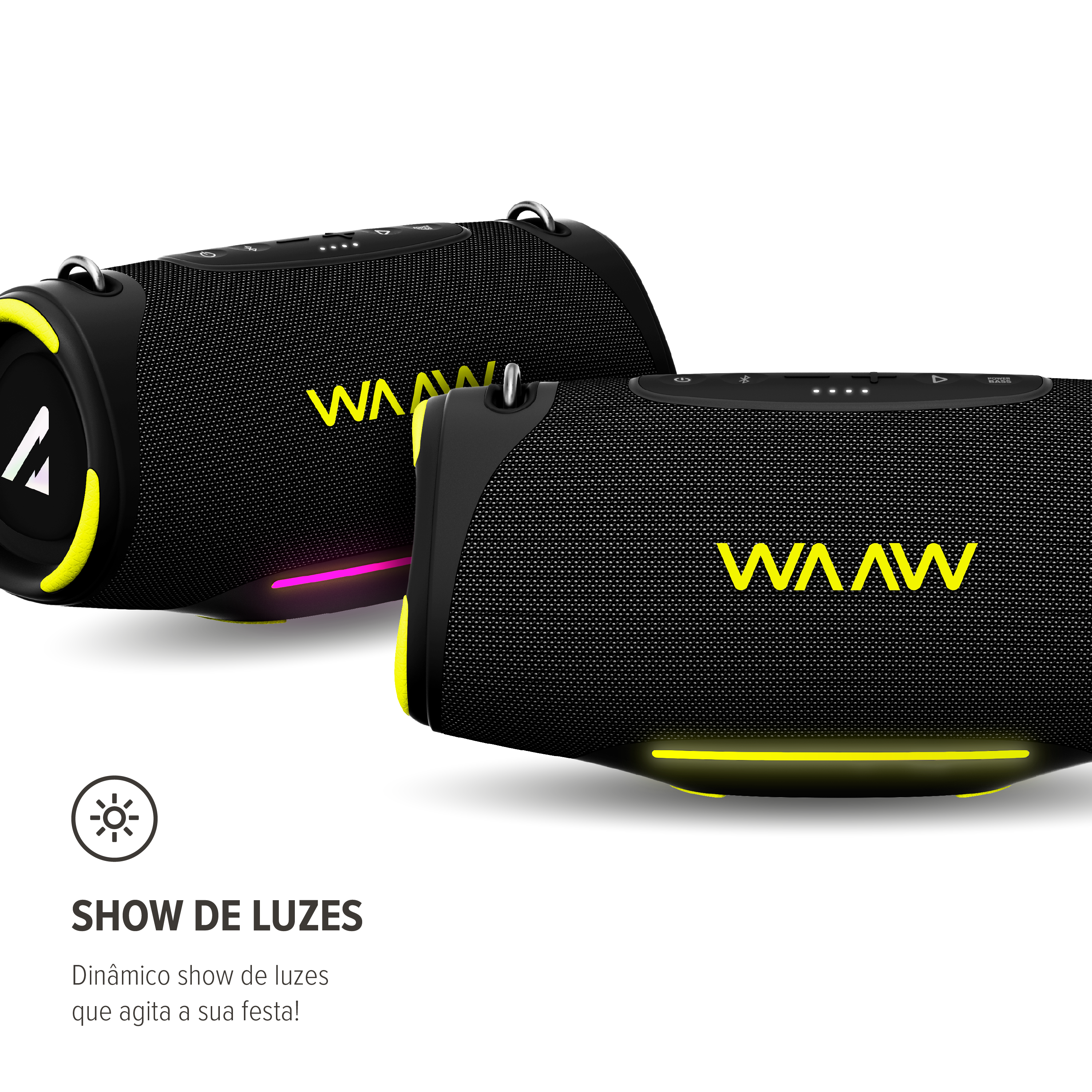 Caixa de Som Bluetooth BOOMBOX WAAW BOOM 150