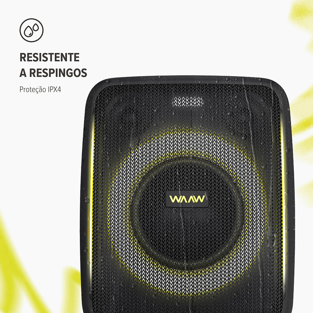 Caixa de Som Bluetooth WAAW BEAT 1000
