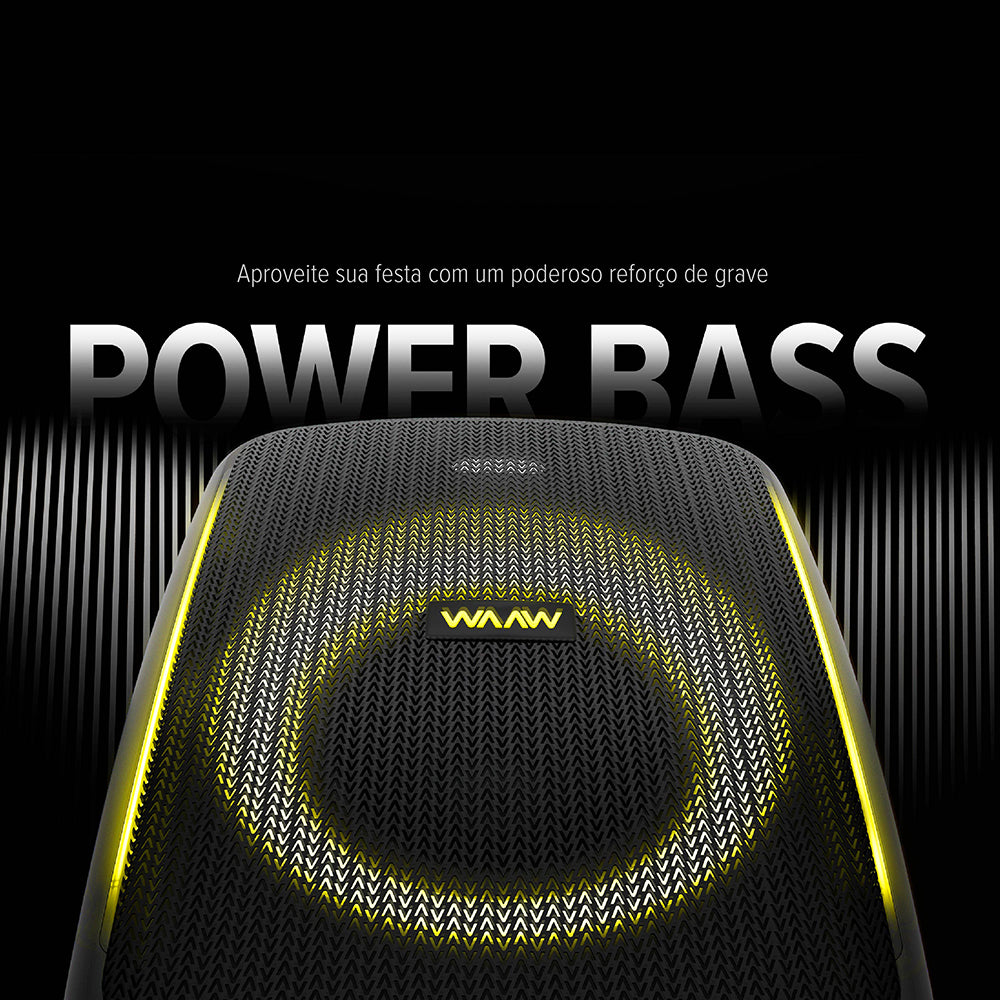 Caixa de Som Bluetooth WAAW BEAT 1000