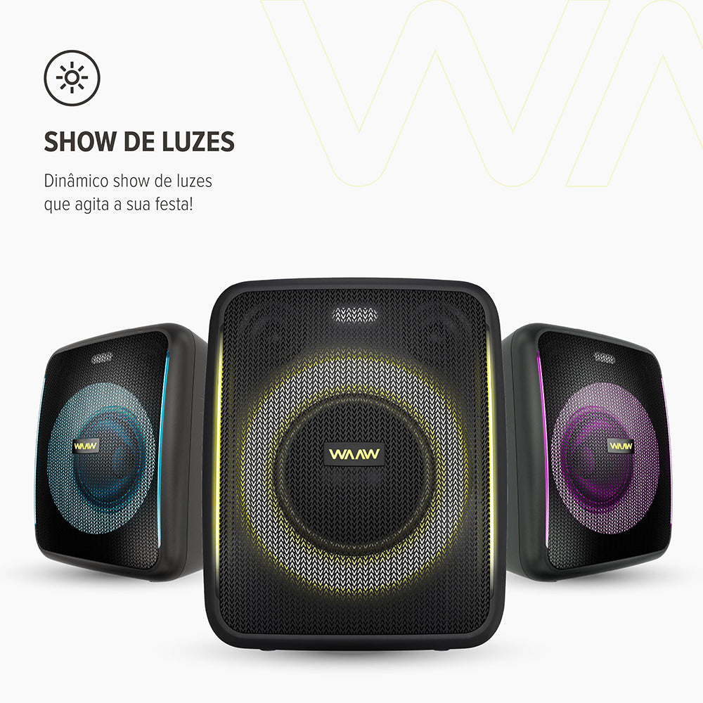 Caixa de Som Bluetooth WAAW BEAT 1000