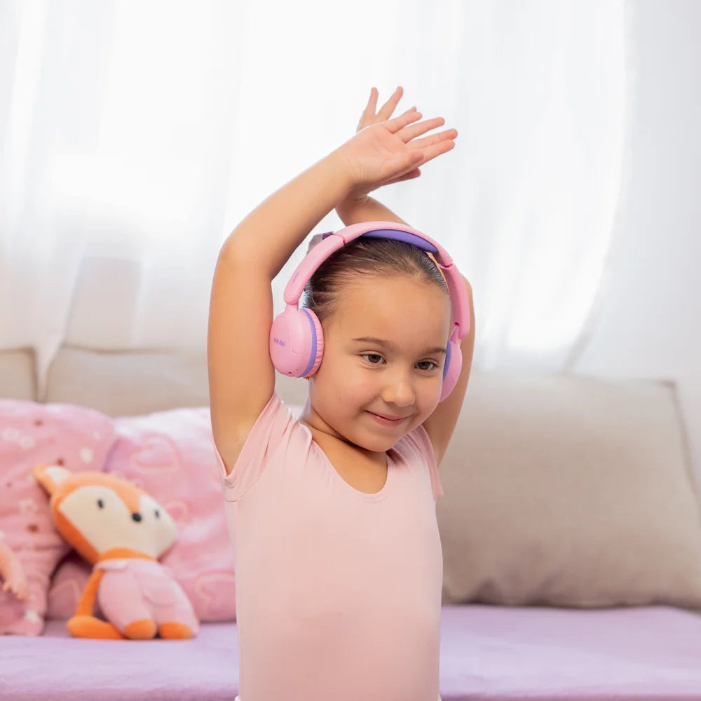 Headphone Bluetooth WAAW KIDS JOY 200 ROSA