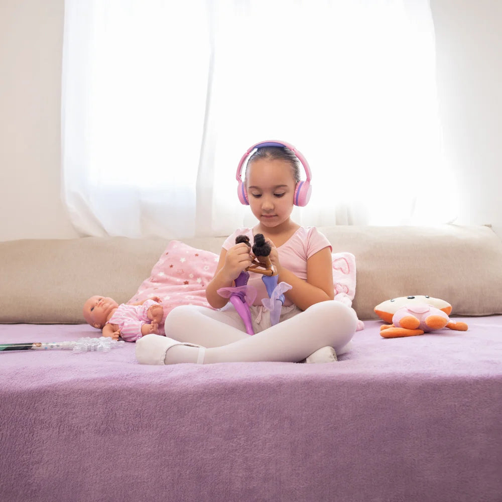 Headphone Bluetooth WAAW KIDS JOY 200 ROSA