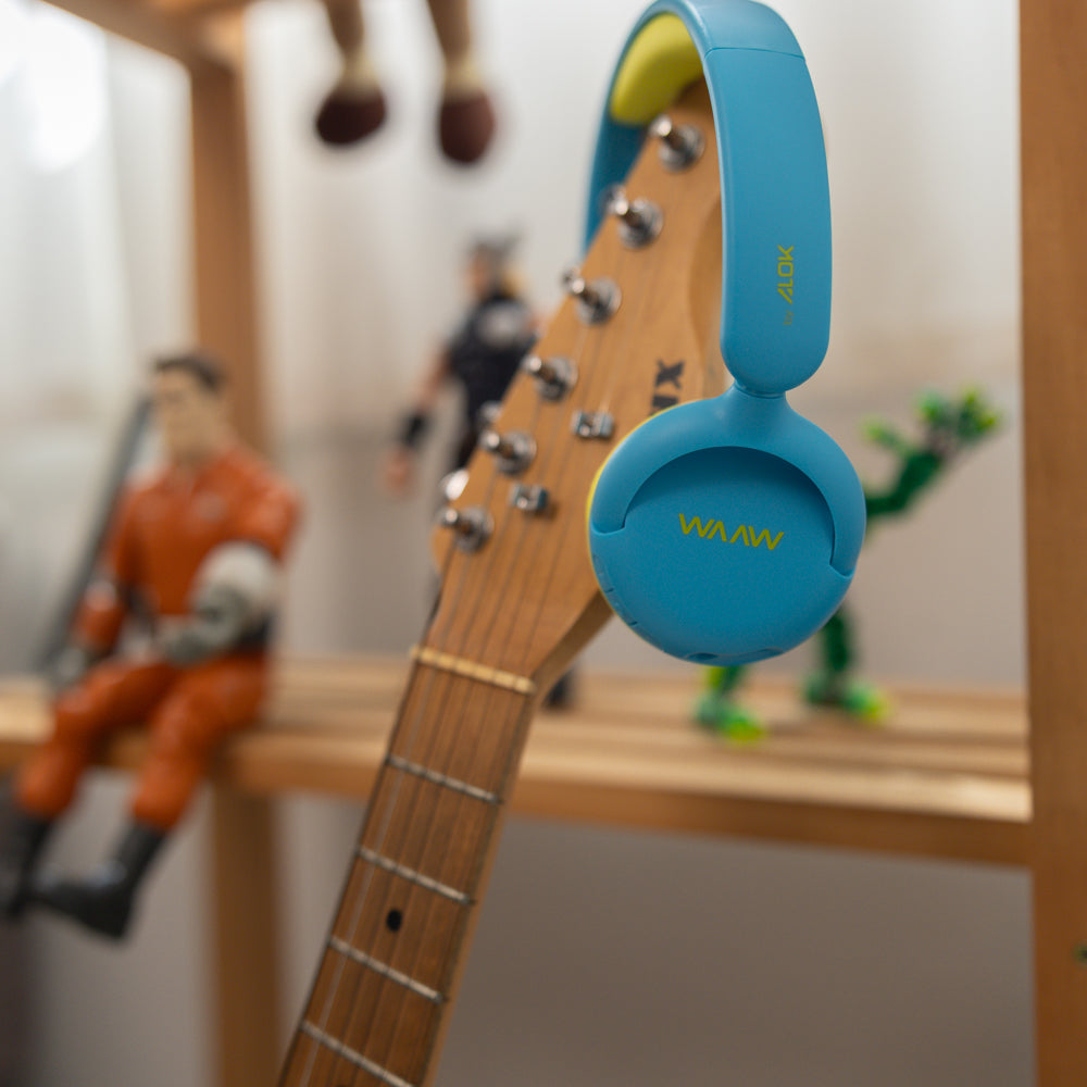 Headphone Bluetooth WAAW KIDS JOY 200 Azul