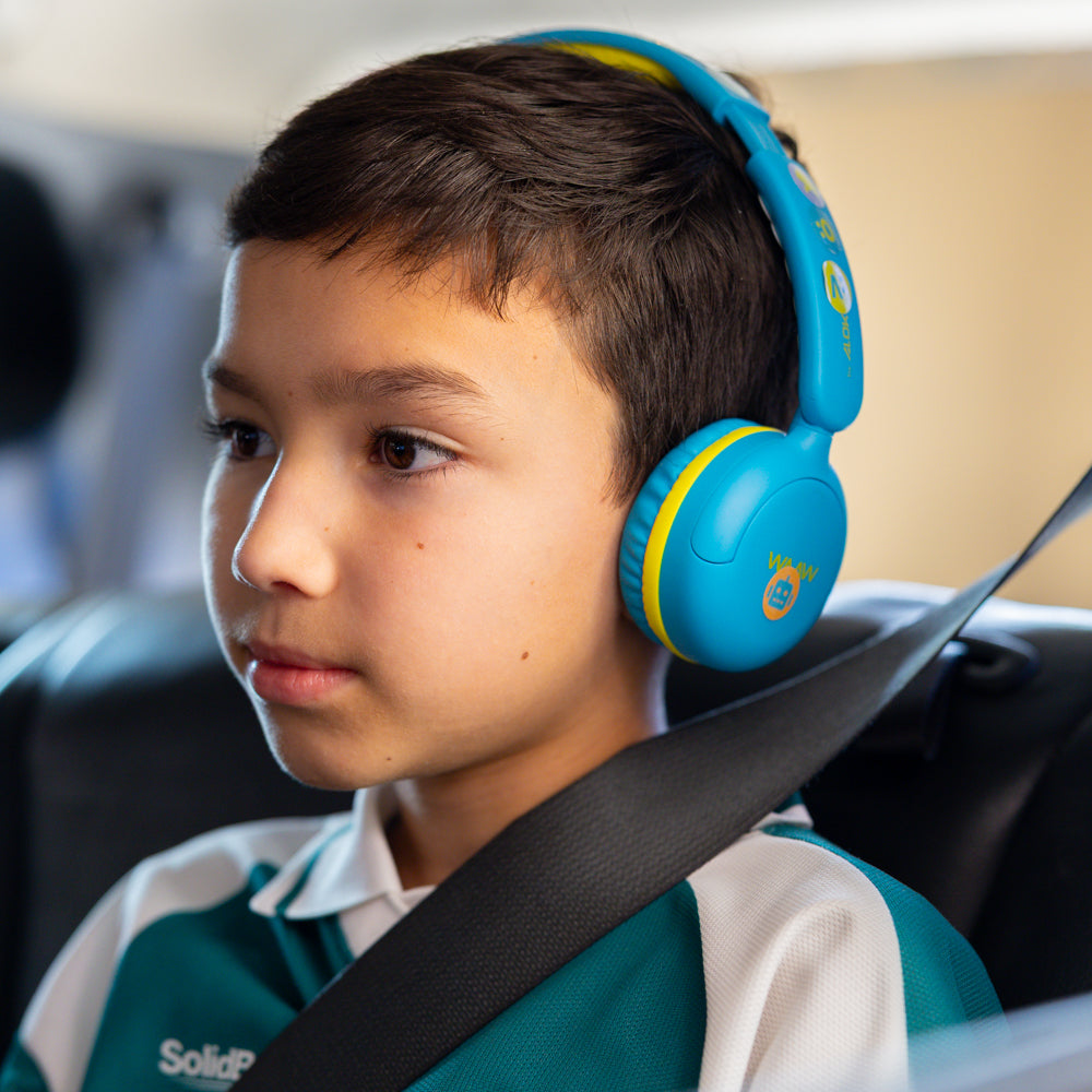 Headphone Bluetooth WAAW KIDS JOY 200 Azul
