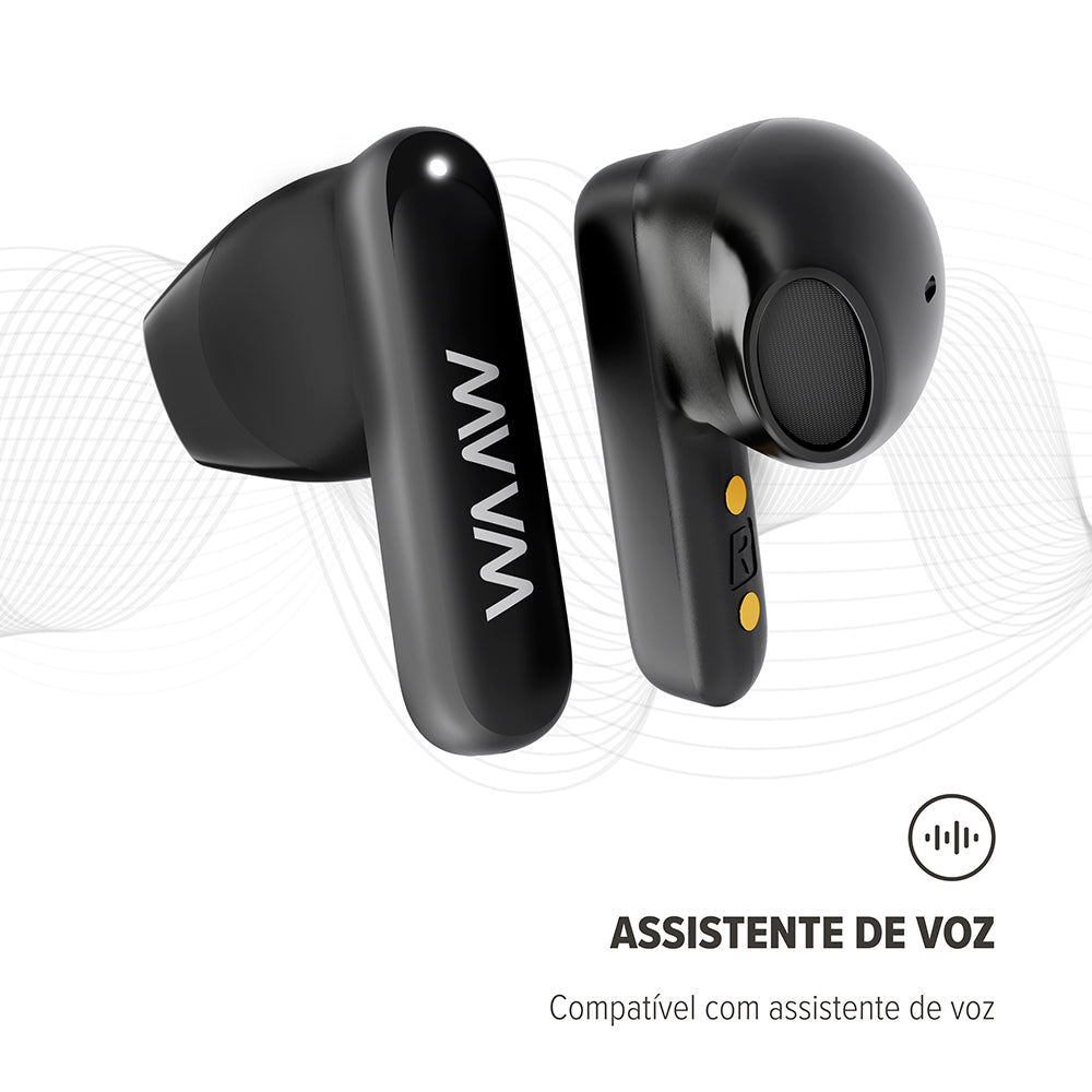 Fone de Ouvido Bluetooth WAAW MOB 210