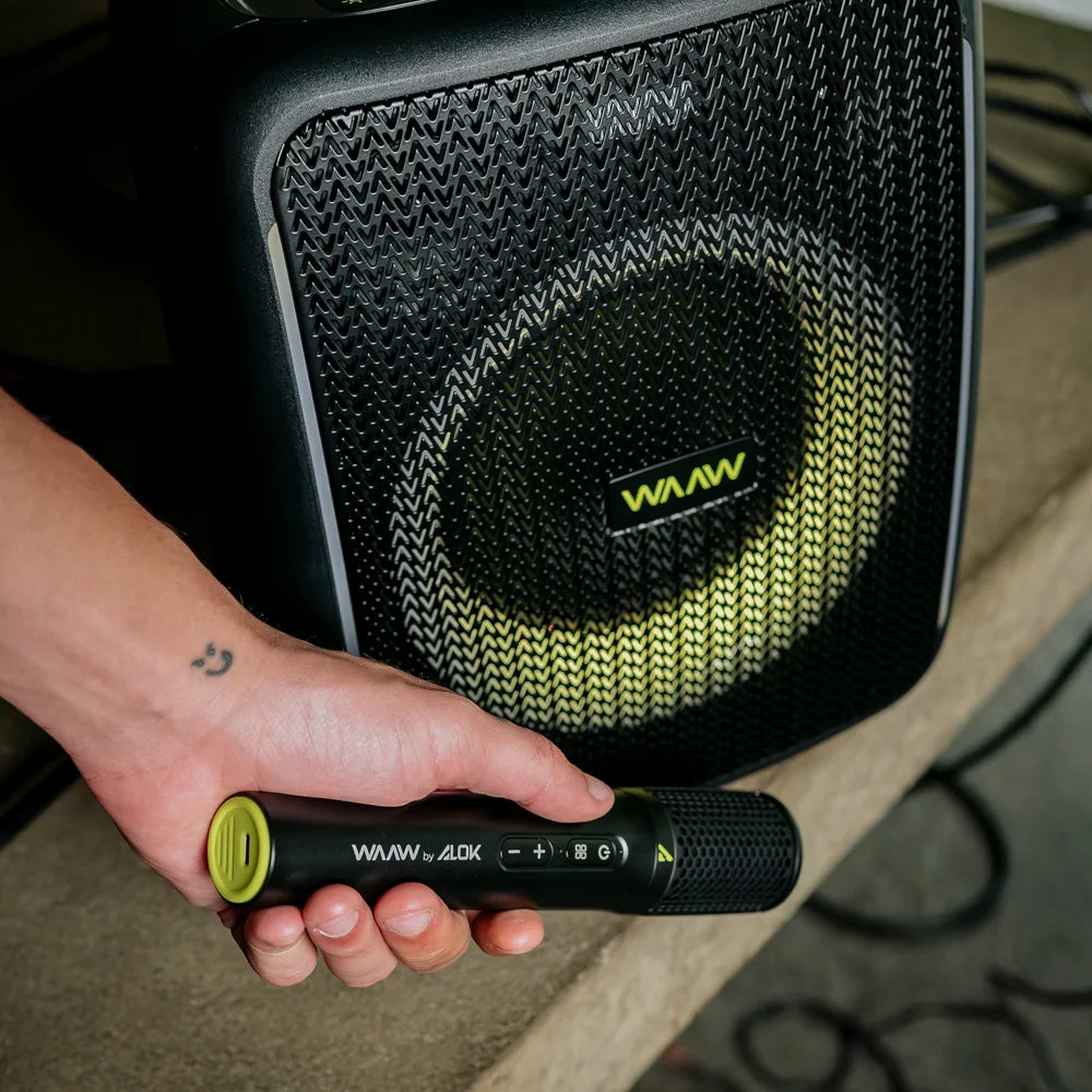 Microfone Bluetooth WAAW VOCAL 100 PRO
