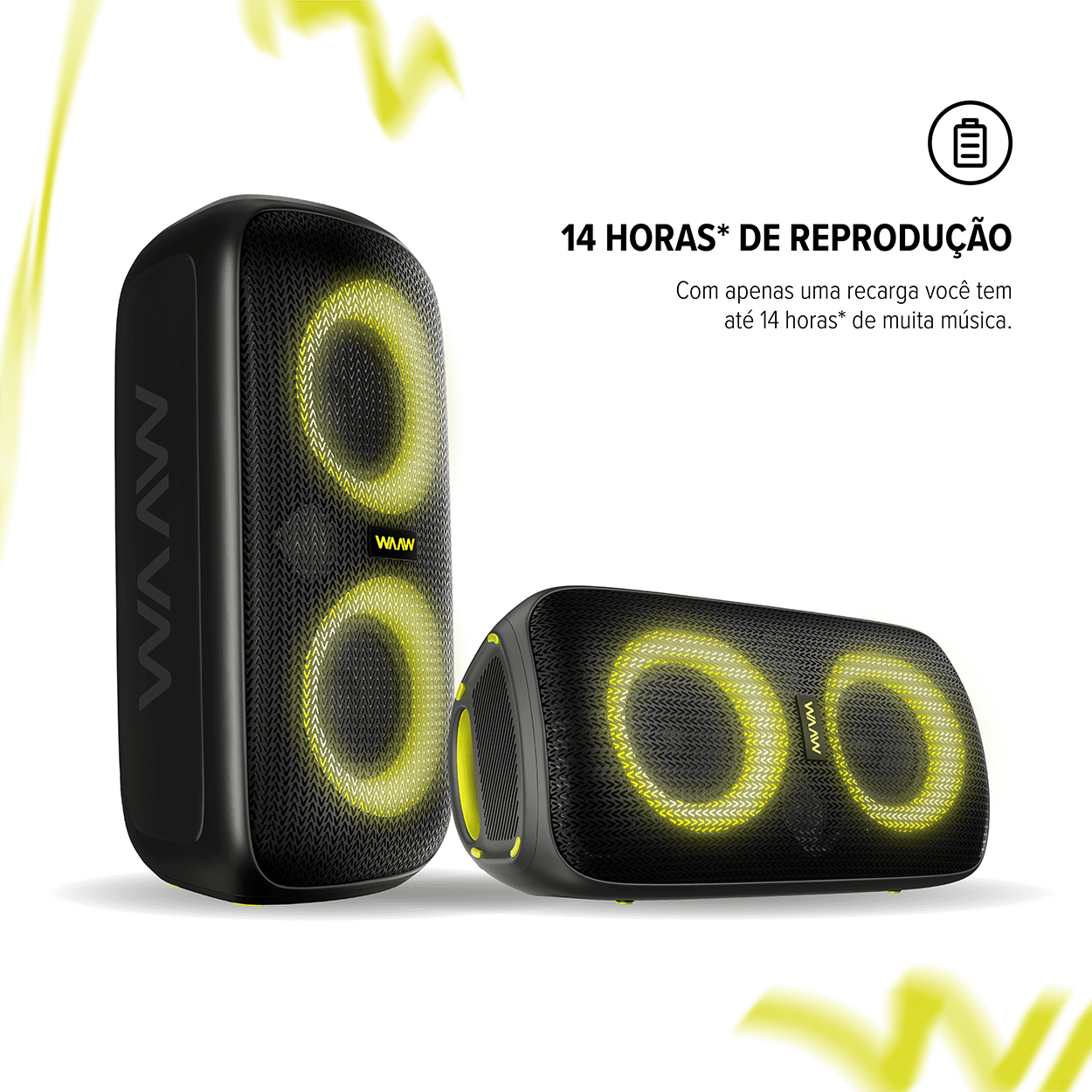 Caixa de som WAAW SOUND BOX INFINITE 100