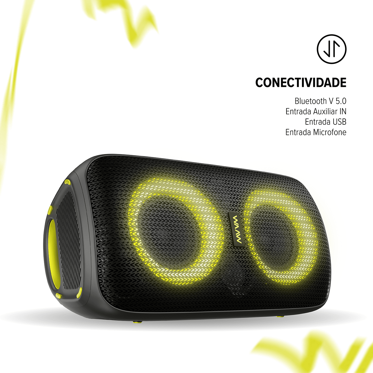 Caixa de som WAAW SOUND BOX INFINITE 100