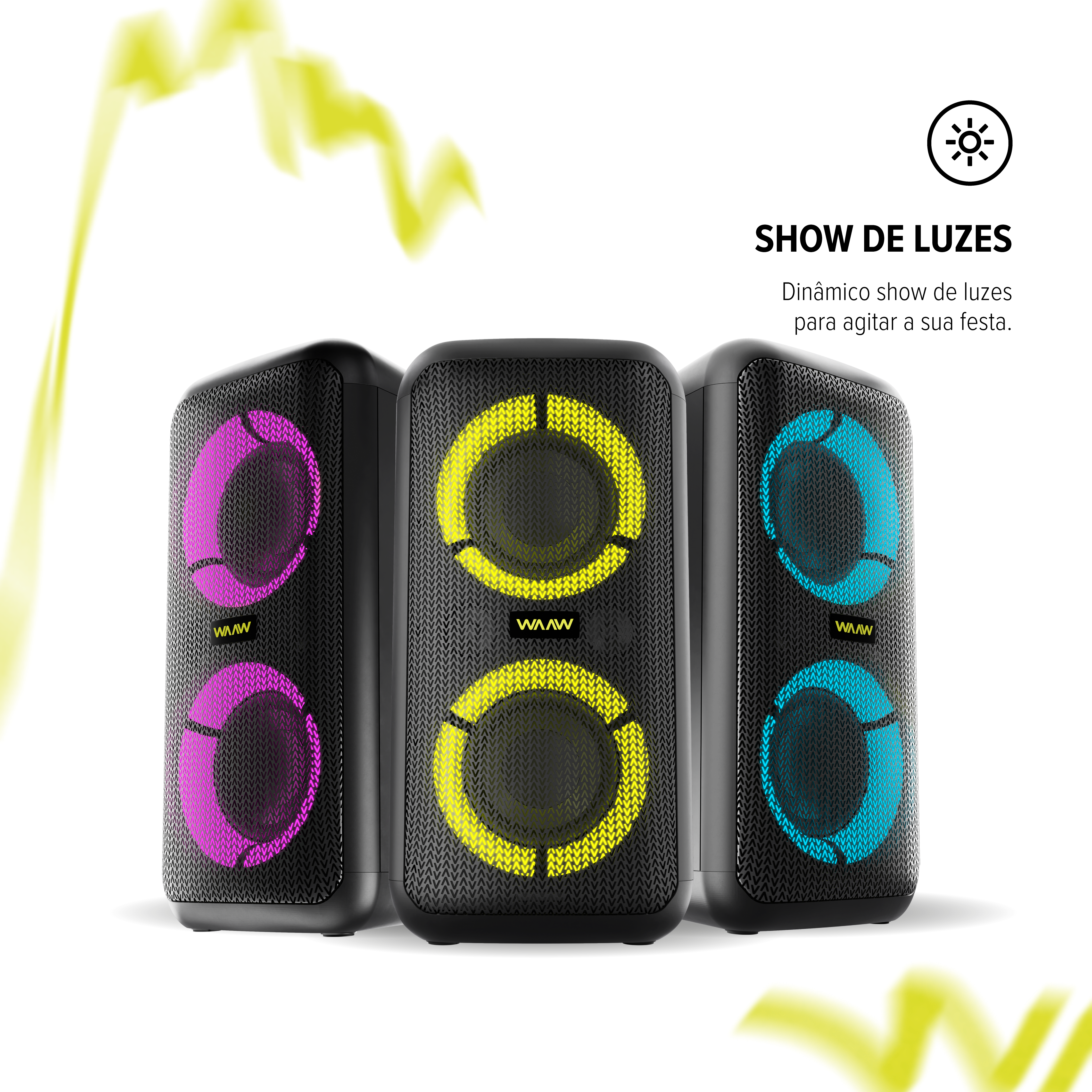 Caixa de som WAAW SOUND BOX INFINITE 200