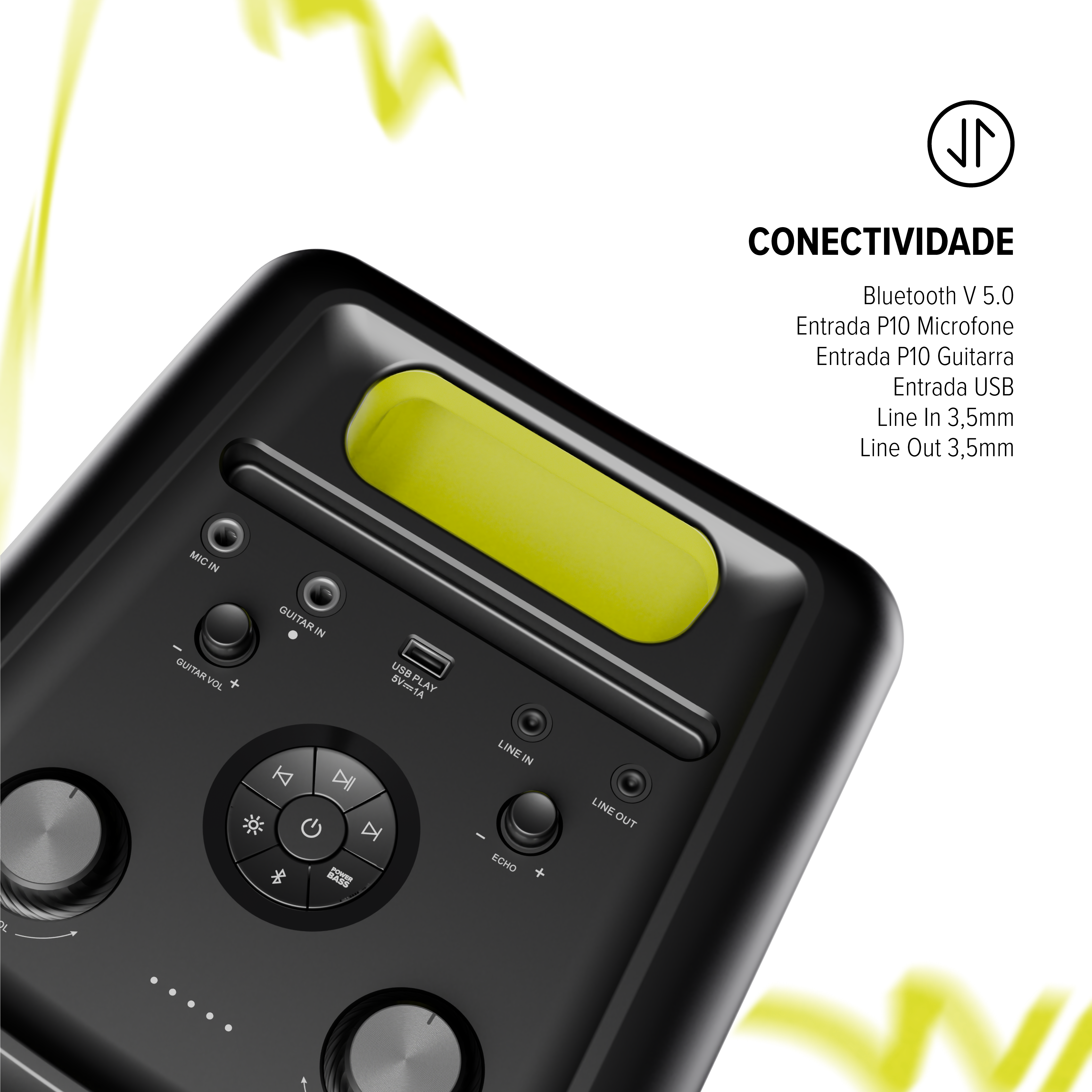 Caixa de som WAAW SOUND BOX INFINITE 200