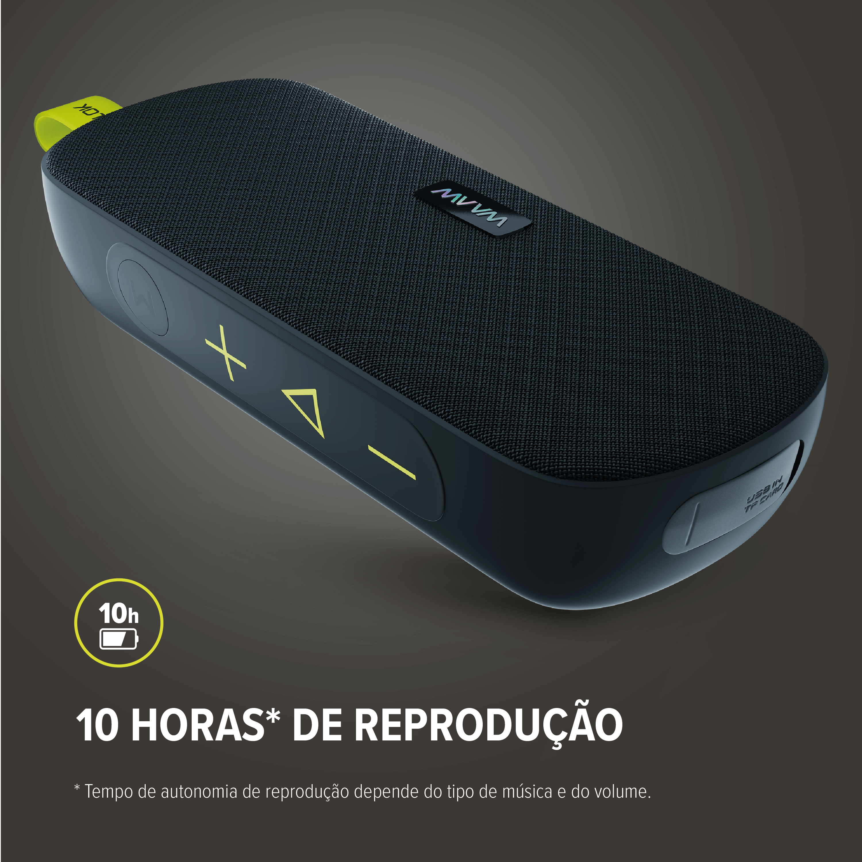 Caixa de som Bluetooth WAAW US 100SB
