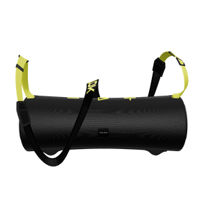 Caixa de som Bluetooth BOOM 100SB WAAW by Alok com alça de transporte