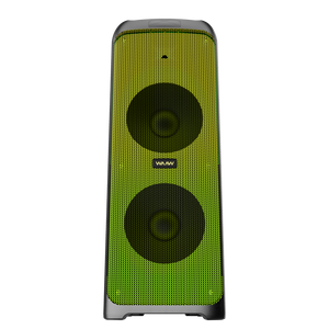 imagem frontal Caixa de som Bluetooth INFINITE 1000 WAAW by Alok fundo transparente