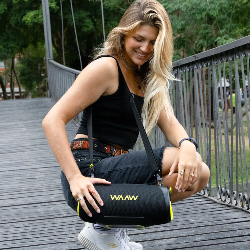 Caixa de Som Bluetooth  BOOMBOX  WAAW BOOM 150