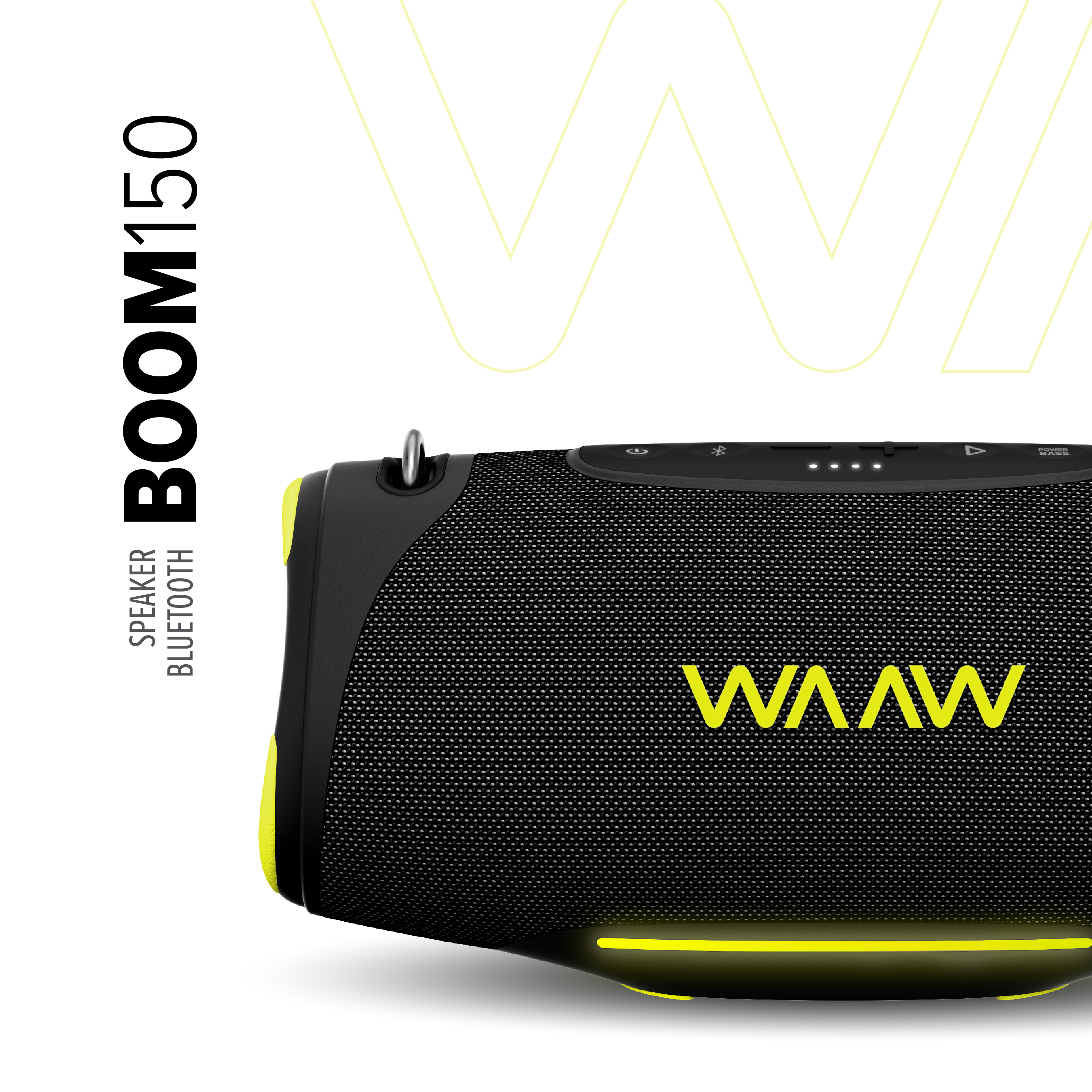 Caixa de Som Bluetooth  BOOMBOX  WAAW BOOM 150