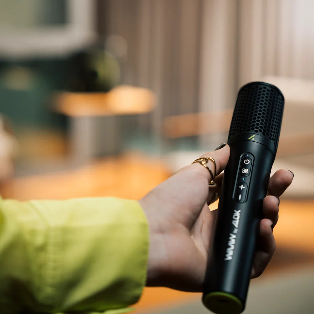 Microfone Bluetooth WAAW VOCAL 100 PRO