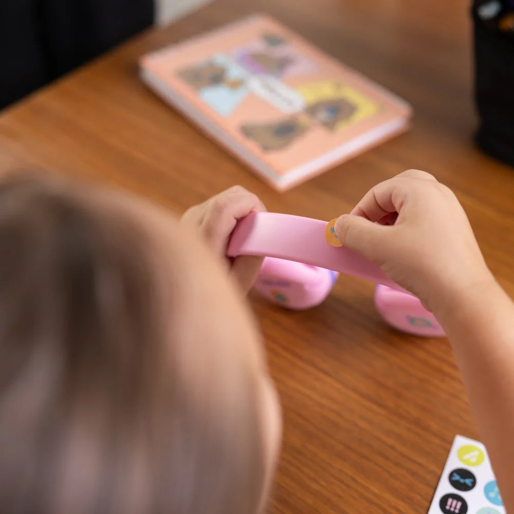 Headphone Bluetooth WAAW KIDS JOY 200 ROSA
