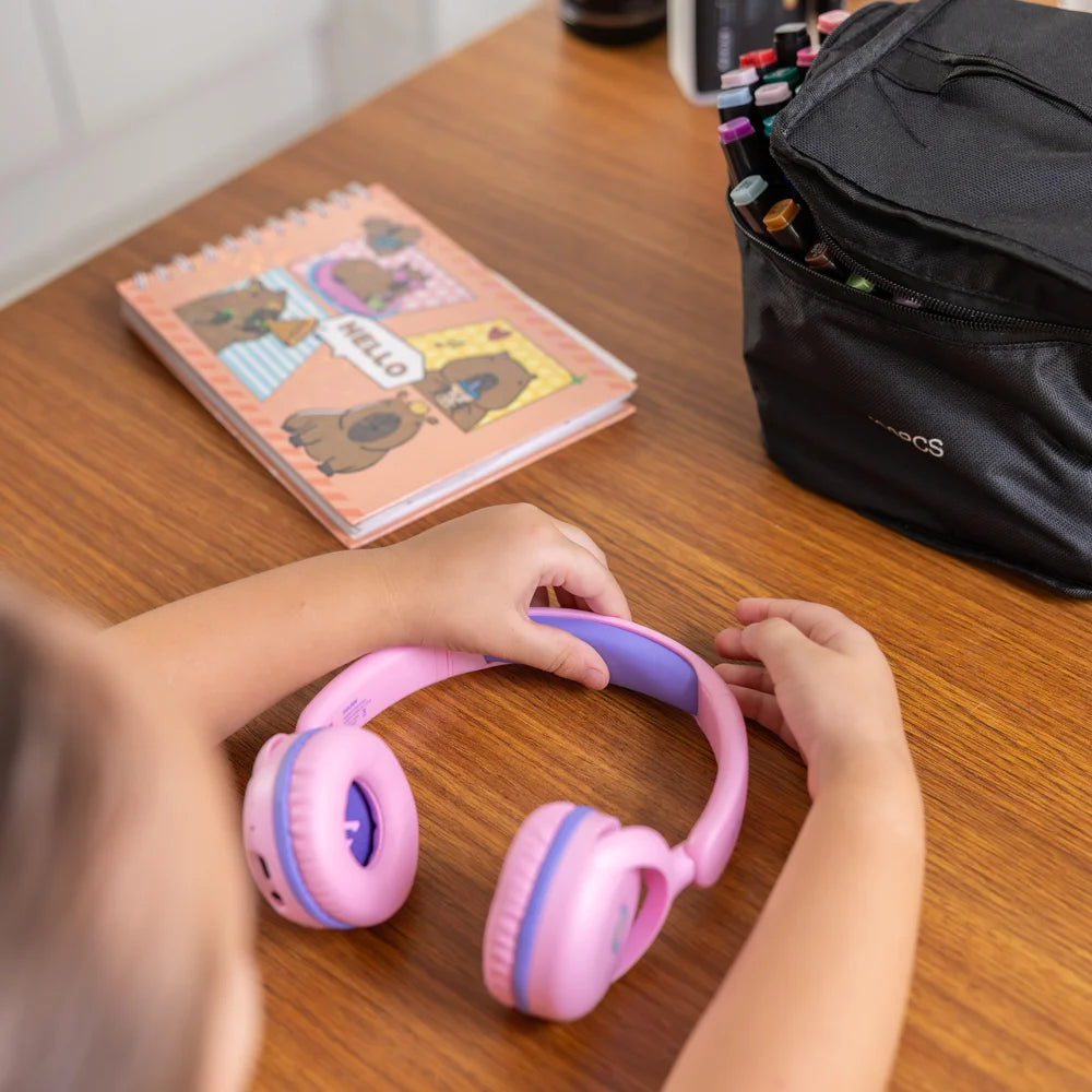 Headphone Bluetooth WAAW KIDS JOY 200 ROSA