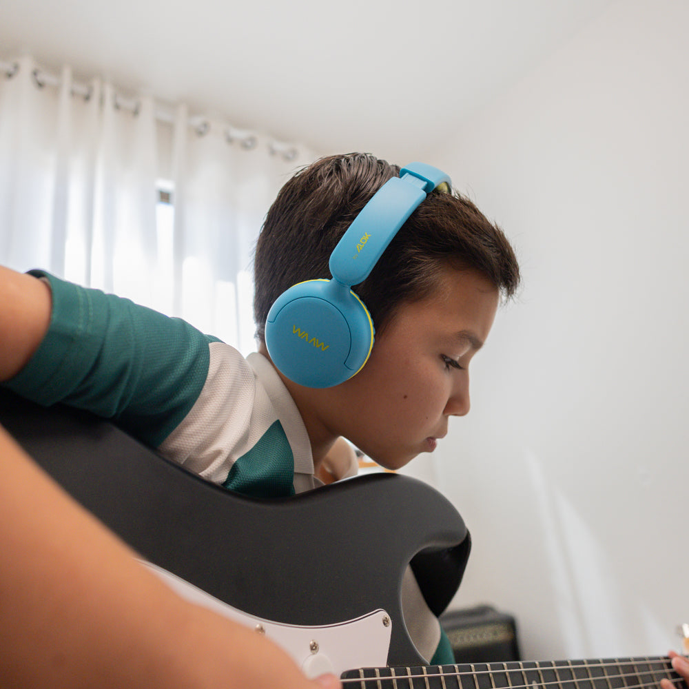 Headphone Bluetooth WAAW KIDS JOY 200 Azul