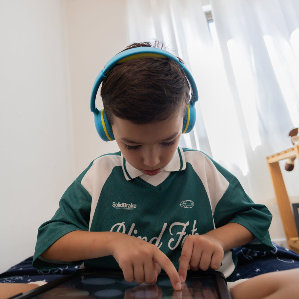Headphone Bluetooth WAAW KIDS JOY 200 Azul