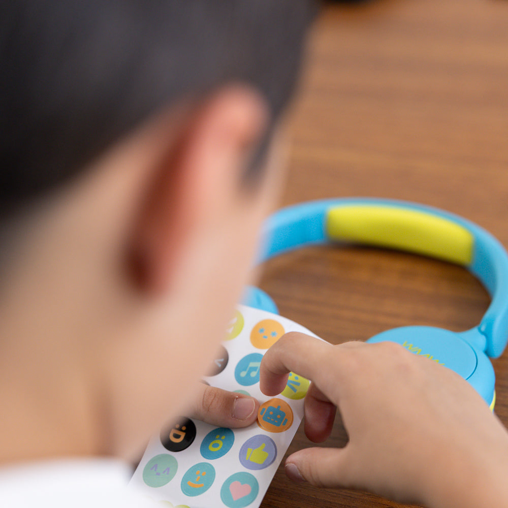 Headphone Bluetooth WAAW KIDS JOY 200 Azul