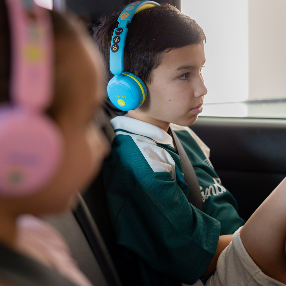 Headphone Bluetooth WAAW KIDS JOY 200 Azul