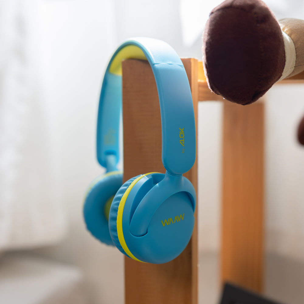 Headphone Bluetooth WAAW KIDS JOY 200 Azul