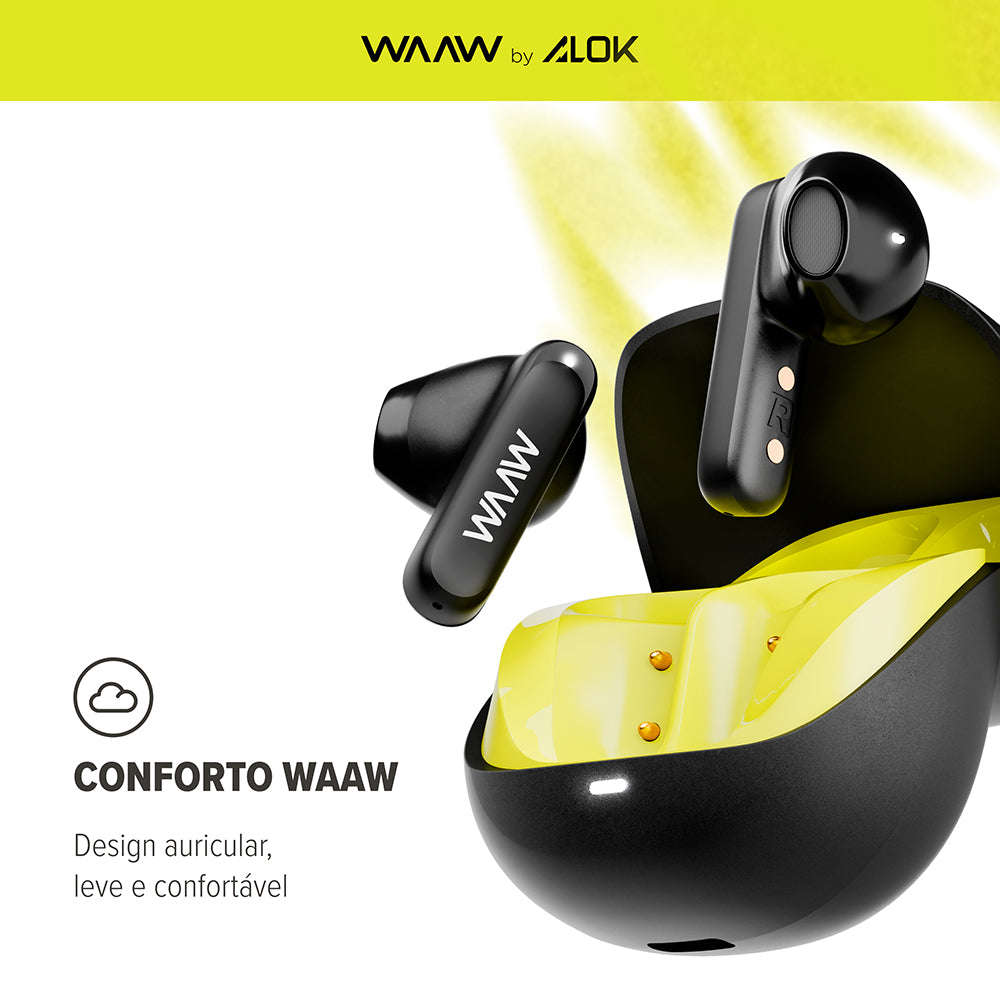 Fone de Ouvido Bluetooth WAAW MOB 210