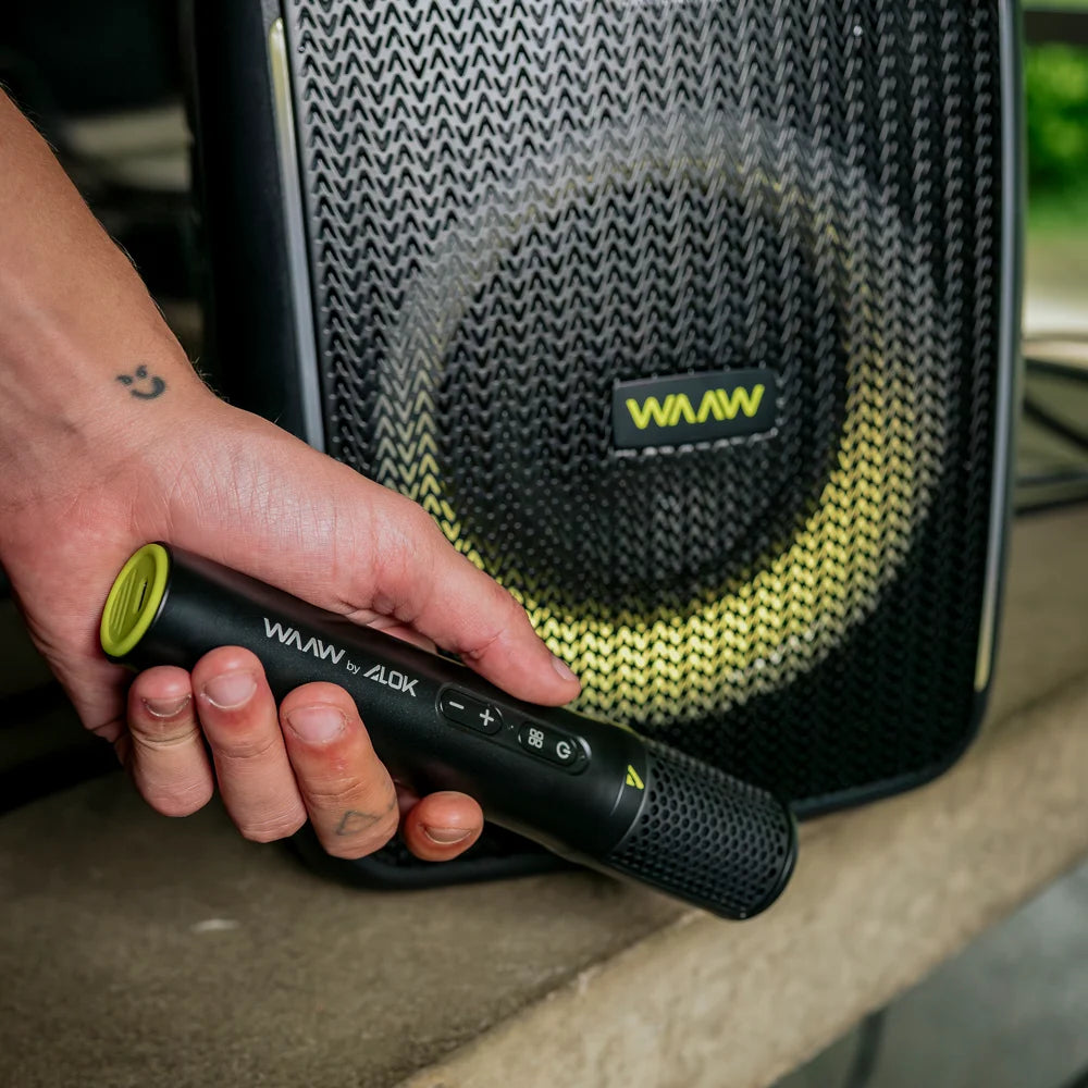 Microfone Bluetooth WAAW VOCAL 100 PRO