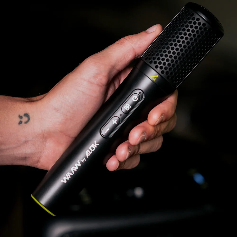 Microfone Bluetooth WAAW VOCAL 100 PRO