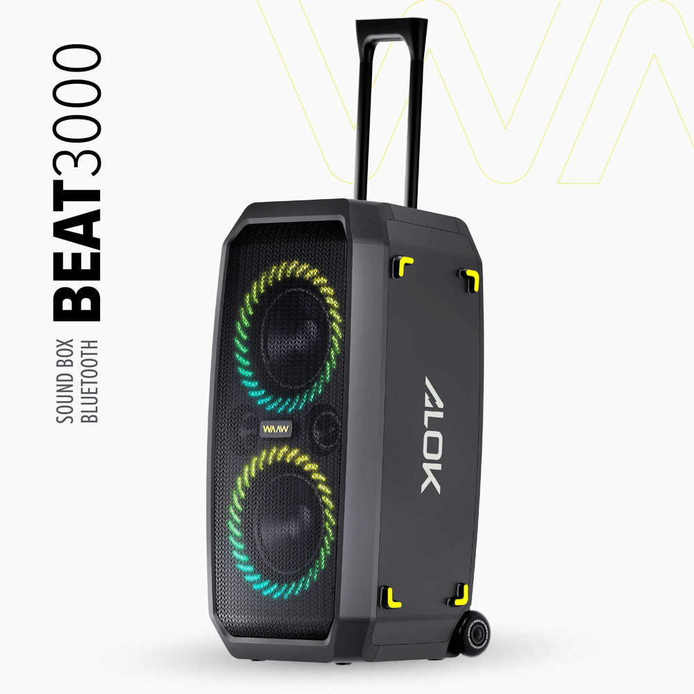 Caixa de Som WAAW BEAT 3000