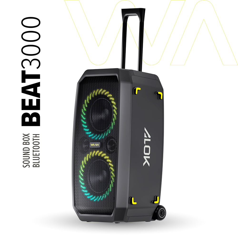 Caixa de Som WAAW BEAT 3000