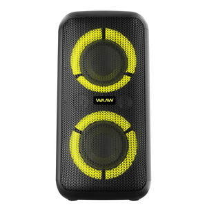 imagem frontal da Caixa de som Bluetooth INFINITE 200 WAAW by Alok fundo transparente