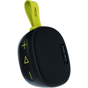 Caixa de som Bluetooth ME 100SB WAAW by Alok fundo transparente
