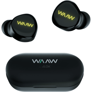 case e auriculares do Fone de Ouvido Bluetooth MOB 100 EB WAAW by Alok
